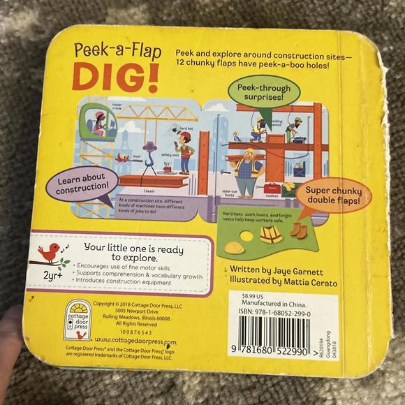Scholastic Board Books-Dirt & Dig - Picture 9 of 11